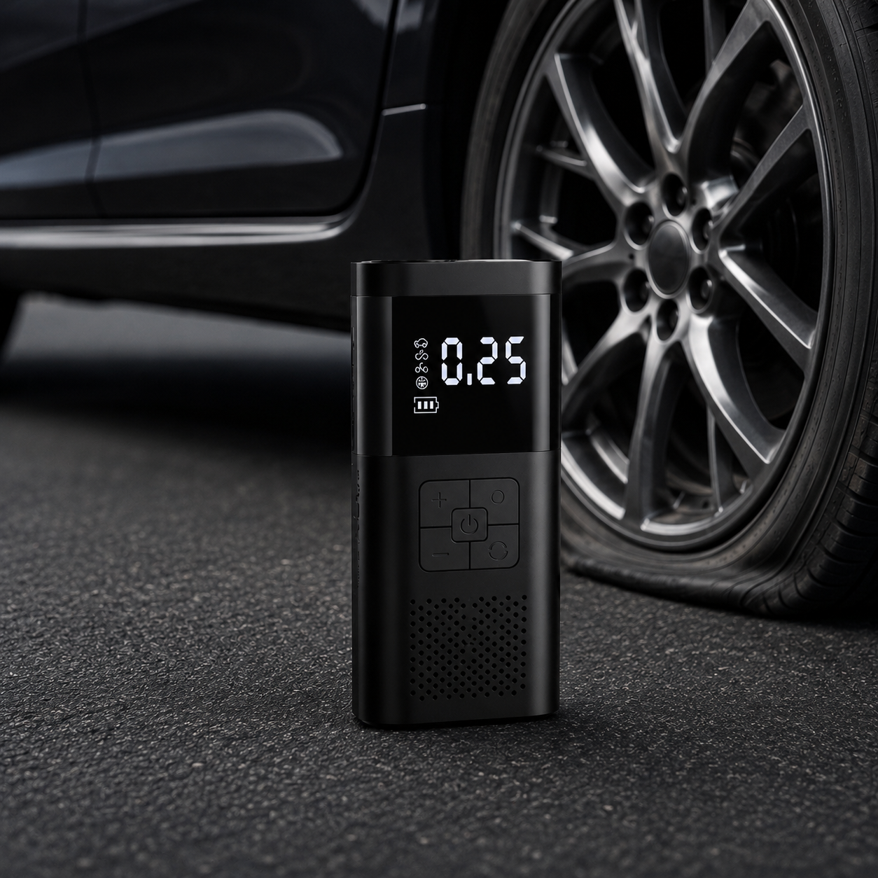 Multi-function Car Tires For Car Wireless Air