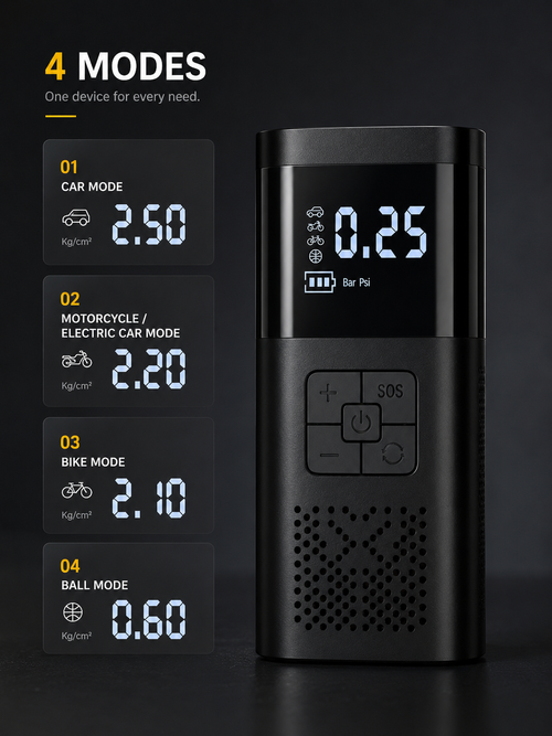 Multi-function Car Tires For Car Wireless Air